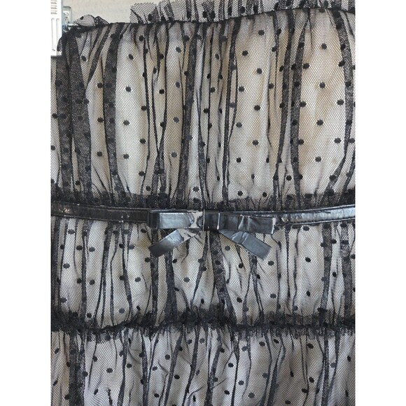 NWT Giambattista Valli for Impulse | Size 4 | Nude Sheer Mesh w/Underlay Dress - Picture 5 of 16